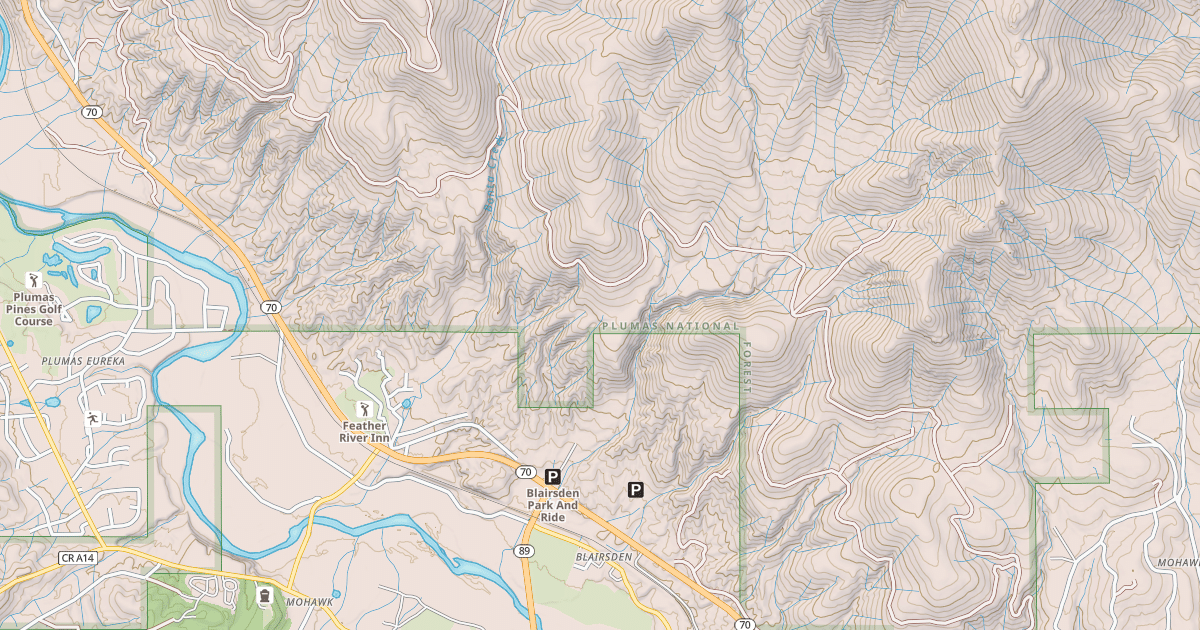 Map preview of BONTA CREEK