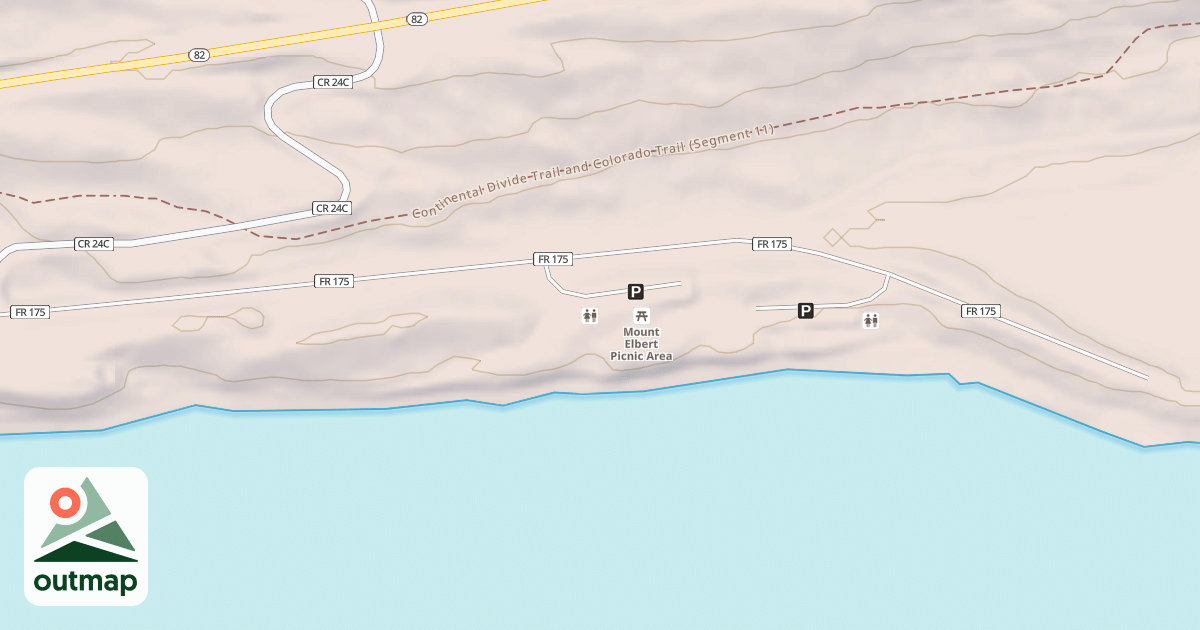 Map of WHISTLER POINT FISHERMAN PRKG