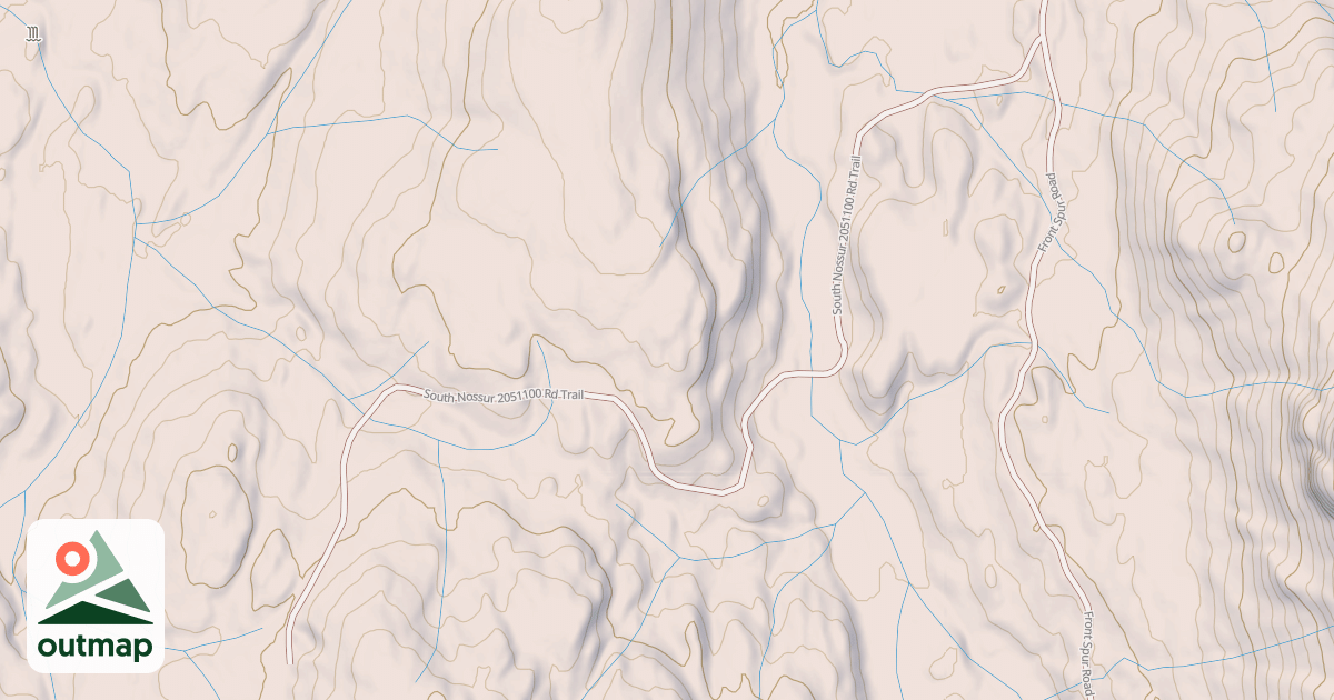 Map of South Nossur 2051100 Rd