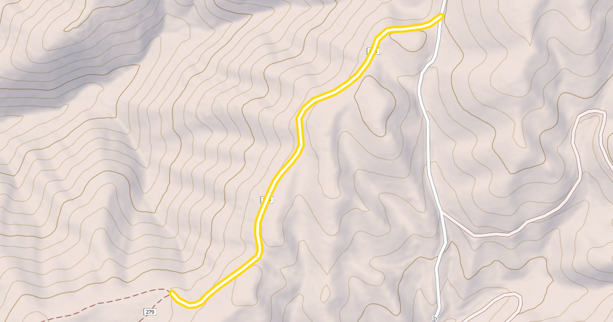 Map preview of Upper Banner Trail