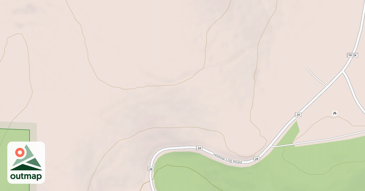 Map of BRIMSTONE SPUR
