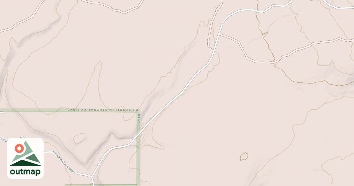 Map of GARNER CANYON