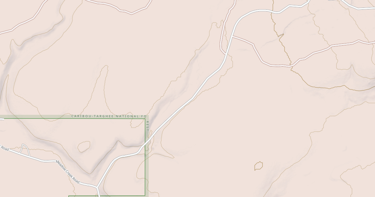 Map preview of GARNER CANYON