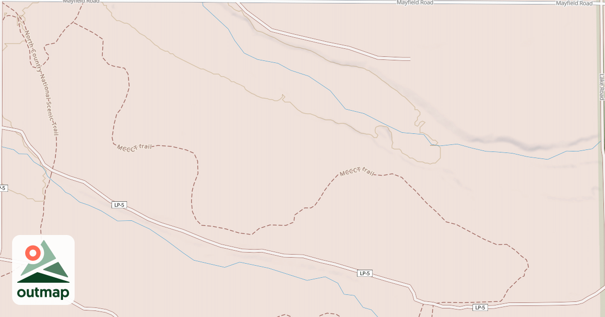 Map of Grand Traverse Motorcycle Trail