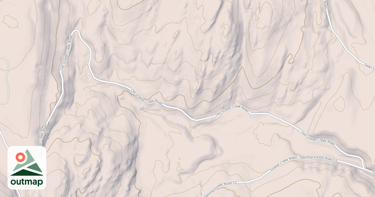 Map of OLD SCATTER CREEK