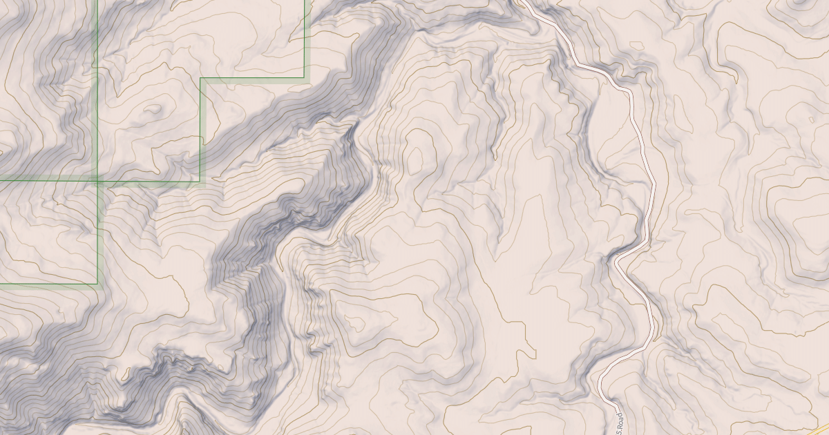Map preview of Calamity Canyon 8043