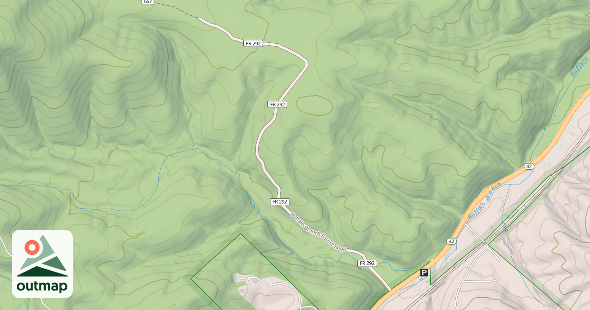 Map of BUFFALO BRANCH