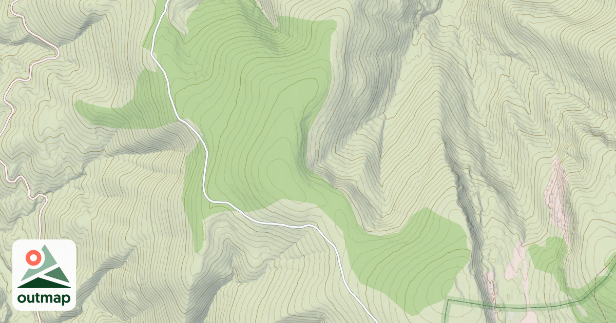 Map of (FDR) MEADOW CREEK