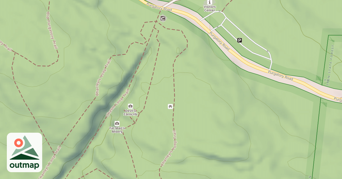 Map of Charley's Loop