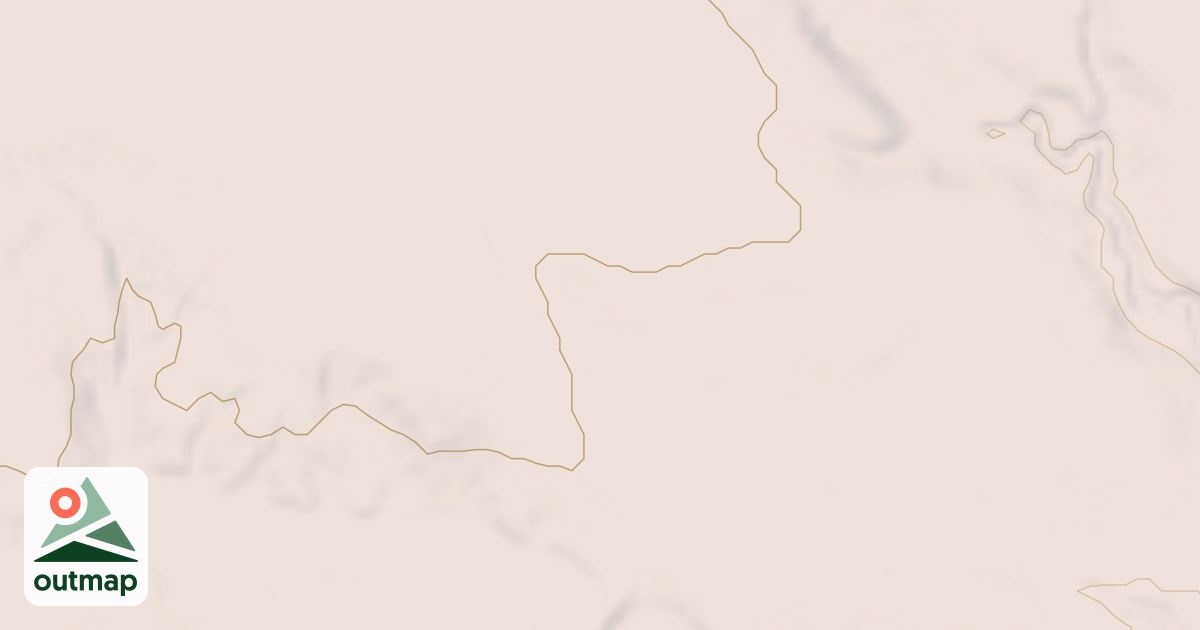 Map of Dugout Spur