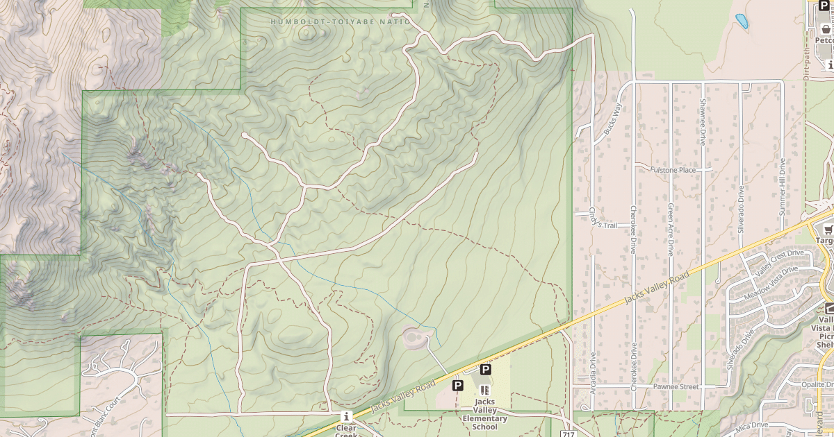 Map preview of VALLEY WILDLIFE ROAD