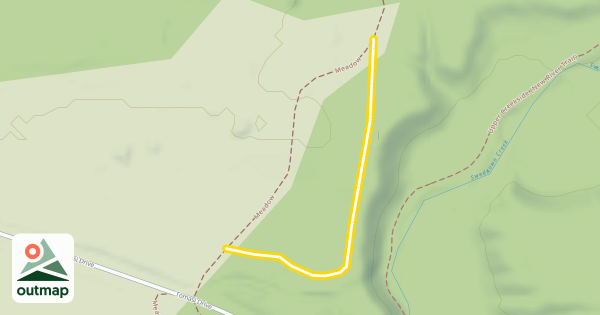 Map of Meadow (Winter)