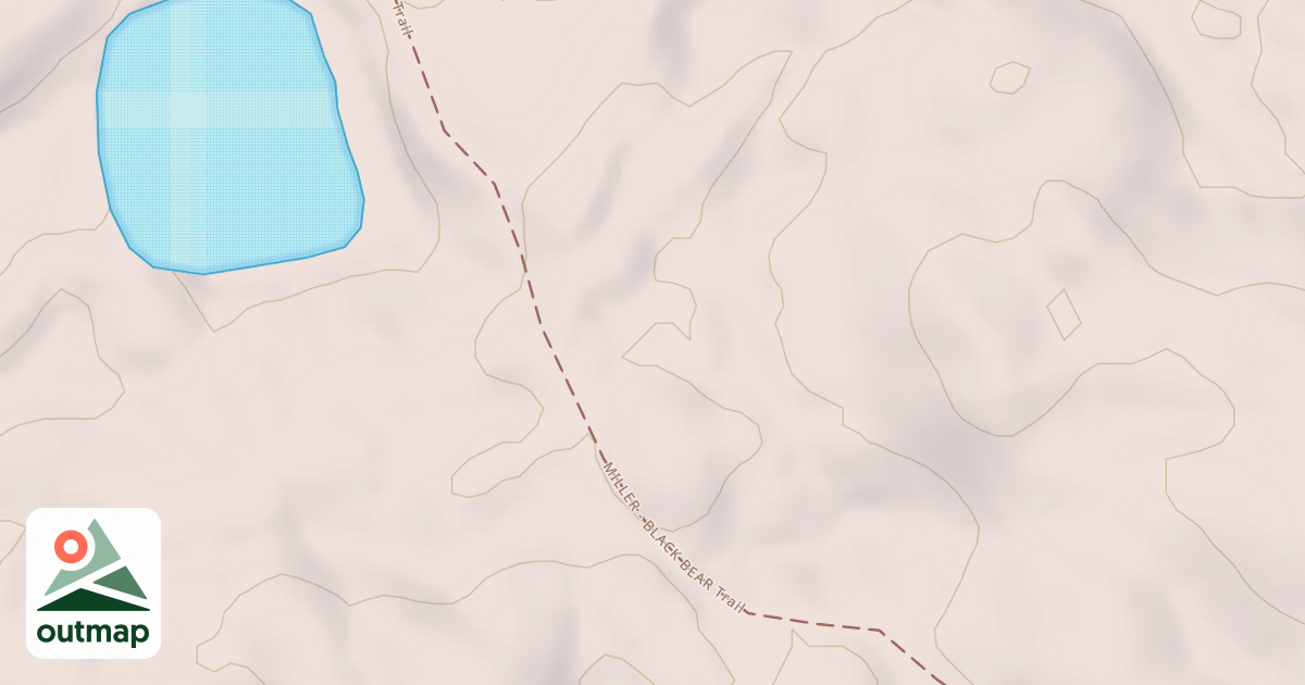 Map of Miller-Black Bear Trail