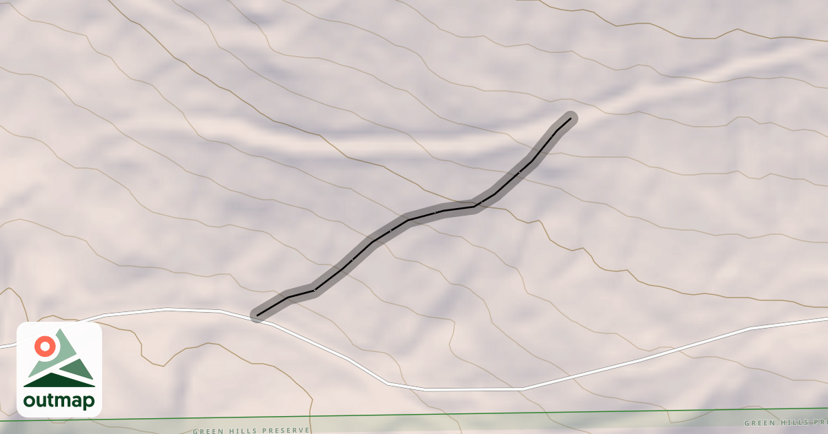Map of Gibson Chutes
