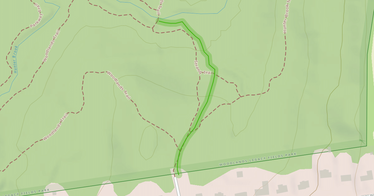 Map preview of W Trail - Strang Trail