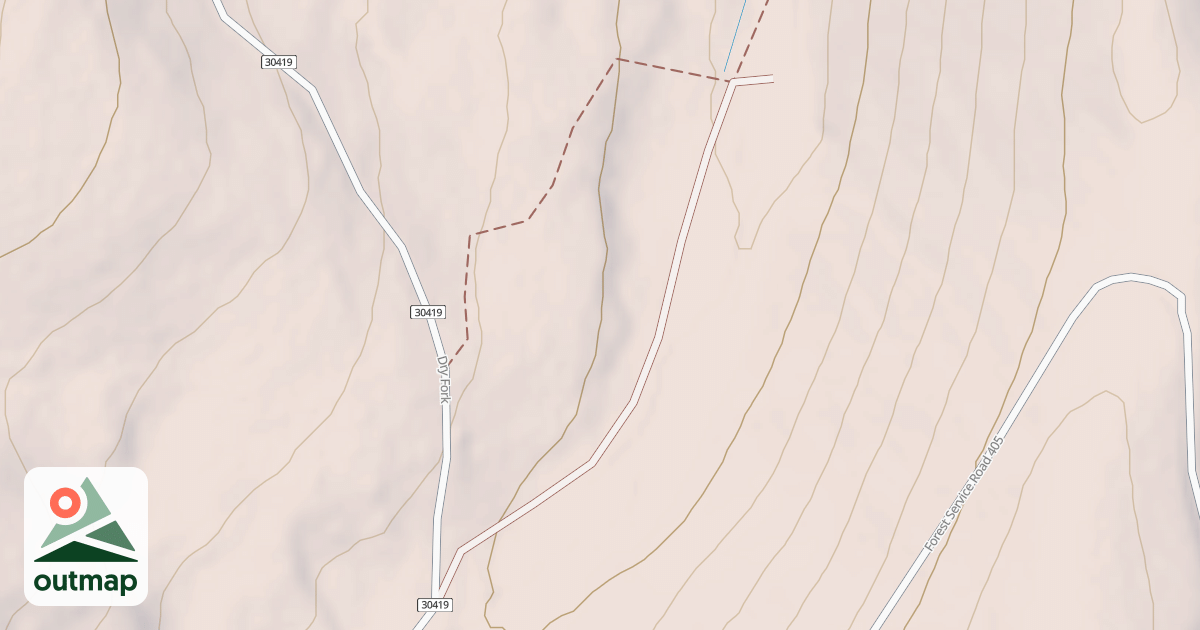 Map of NEIBER SPRING