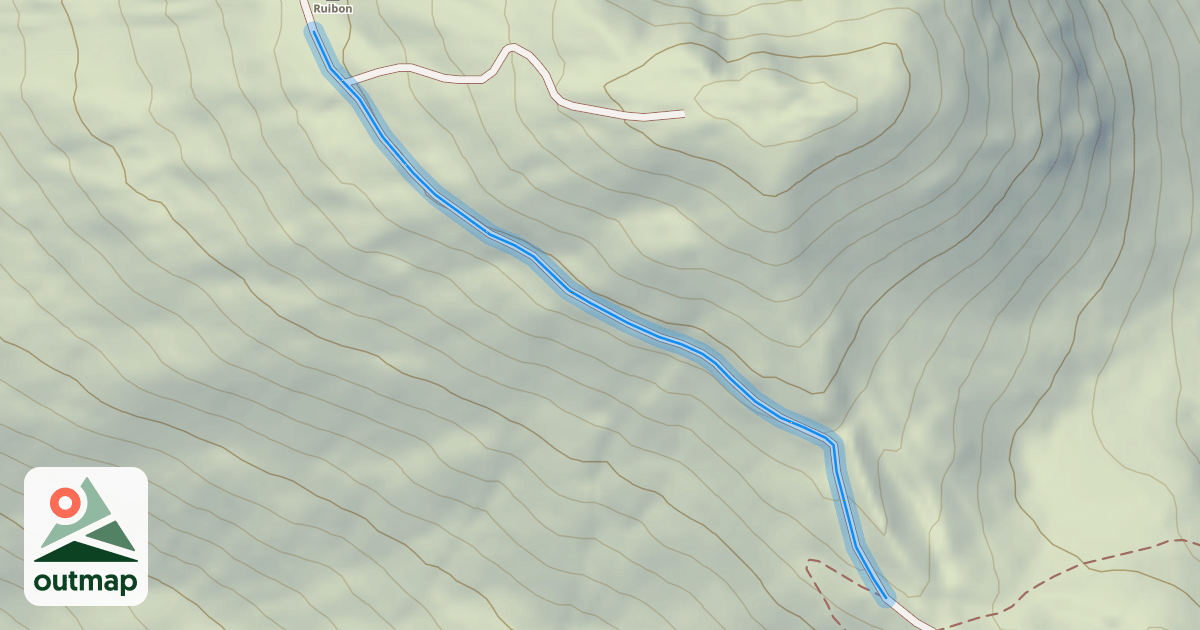 Map of Le Raccord Haut