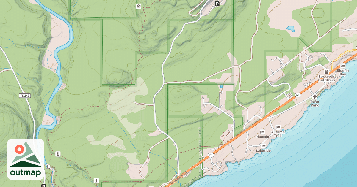 Map of FH 10 SPUR 1201