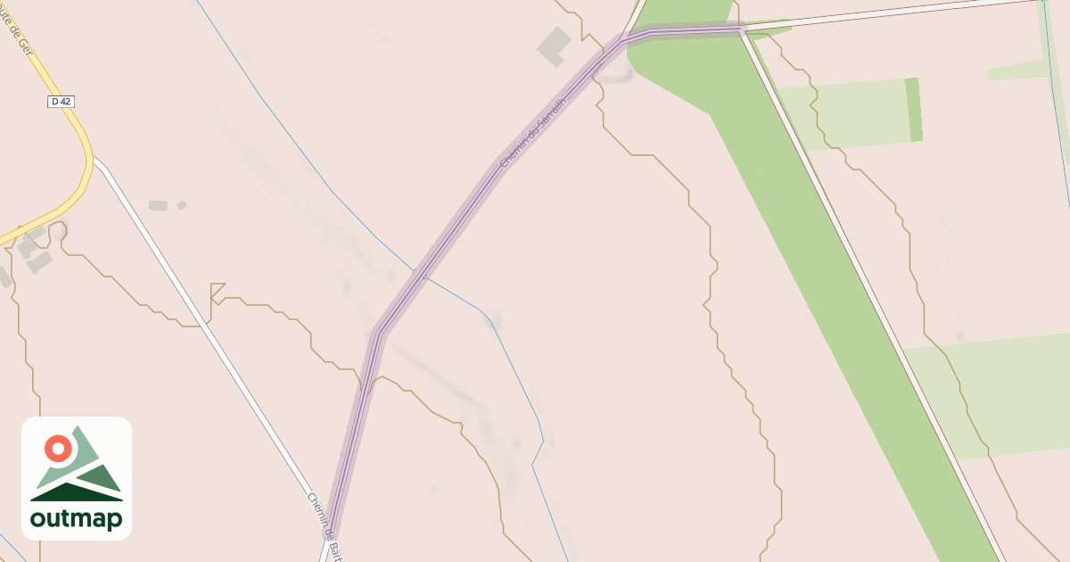 Map of Chemin du Sarrailh
