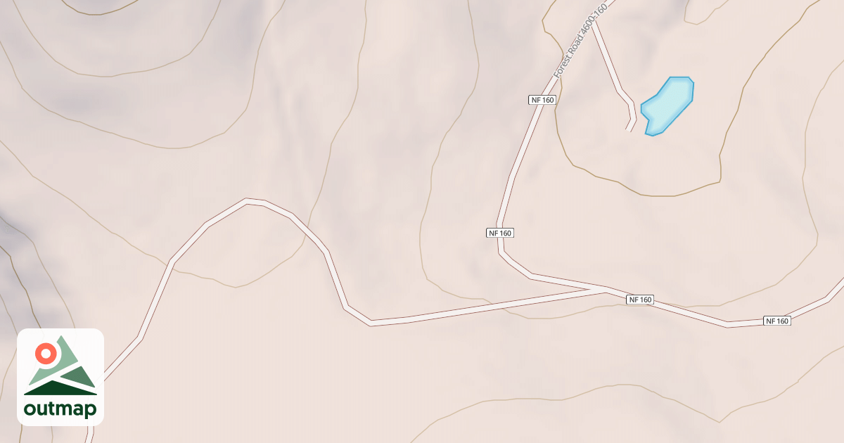 Map of USFS National Forest System Roads {E14A925D-F842-4287-A869-D982A4B67FAF}