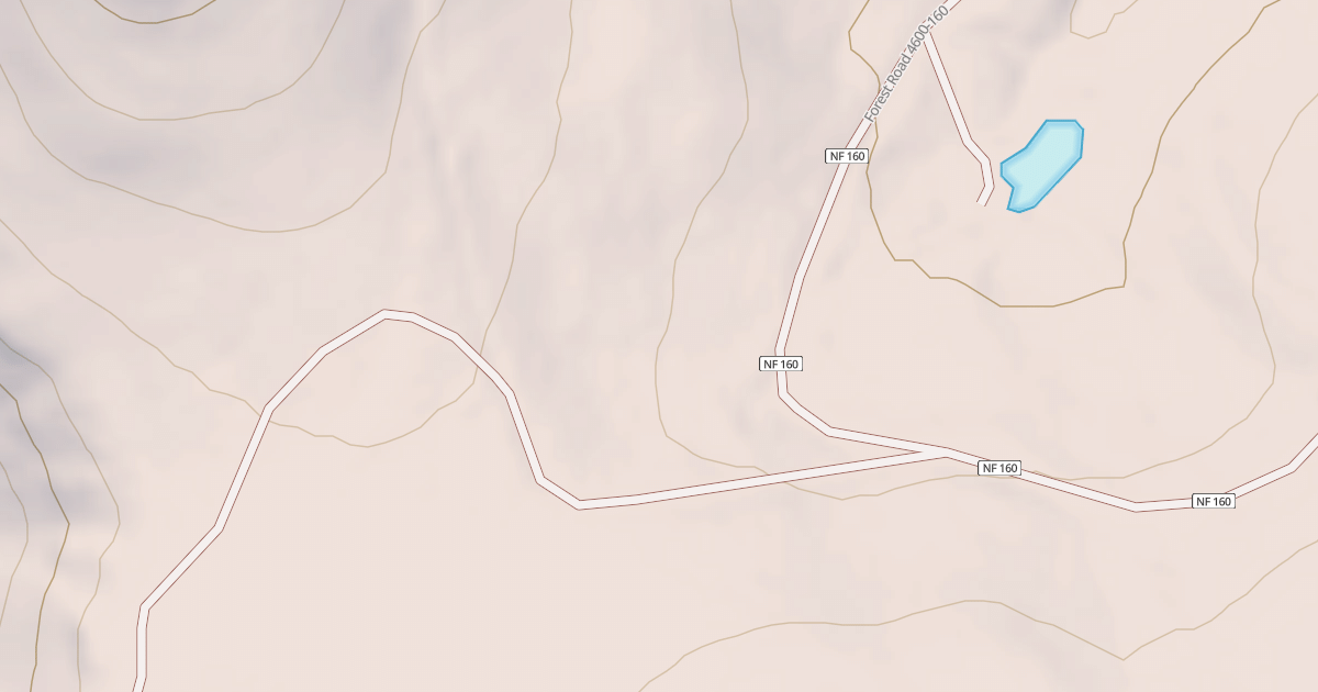 Map preview of USFS National Forest System Roads {E14A925D-F842-4287-A869-D982A4B67FAF}