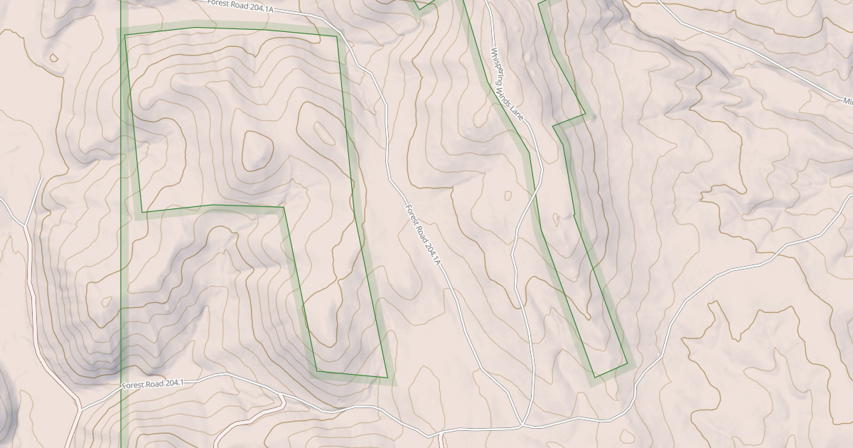 Map preview of BOXELDER RIDGE BR 1A
