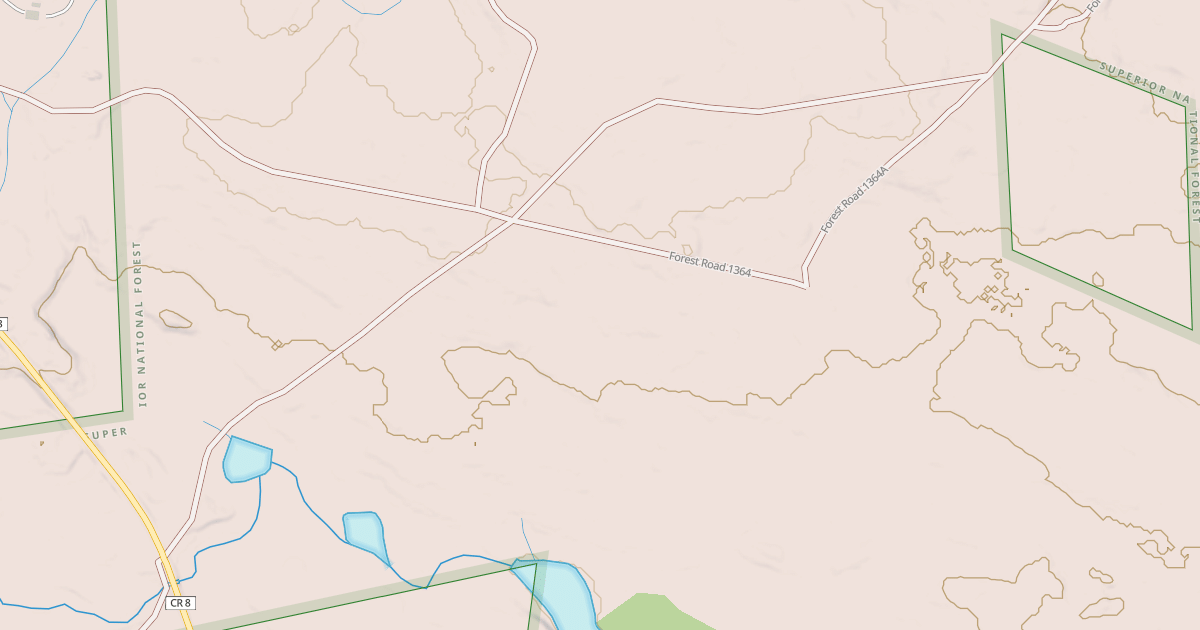 Map preview of Gunflint Trails Snowmobile