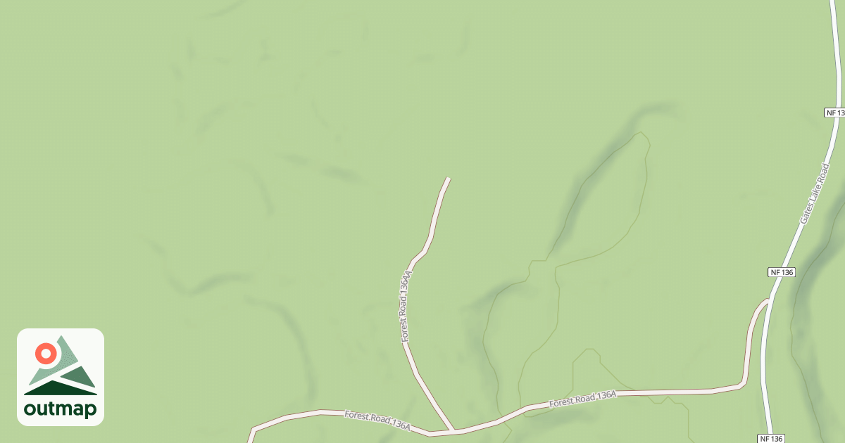 Map of FR 136AA