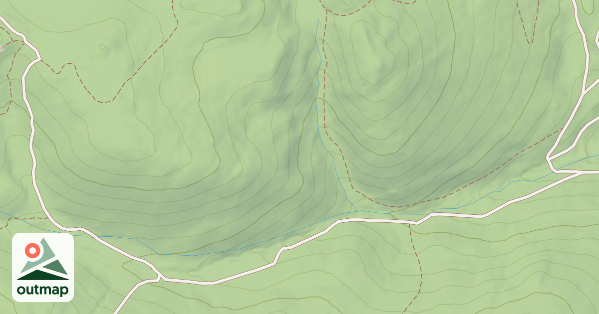 Map of S. TENNESSEE MTN.