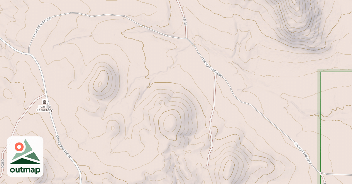 Map of HICKSON TANK