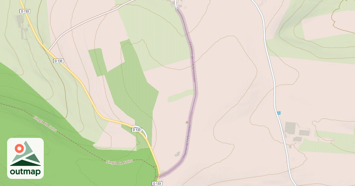 Map of Chemin de l'Arbrisseau
