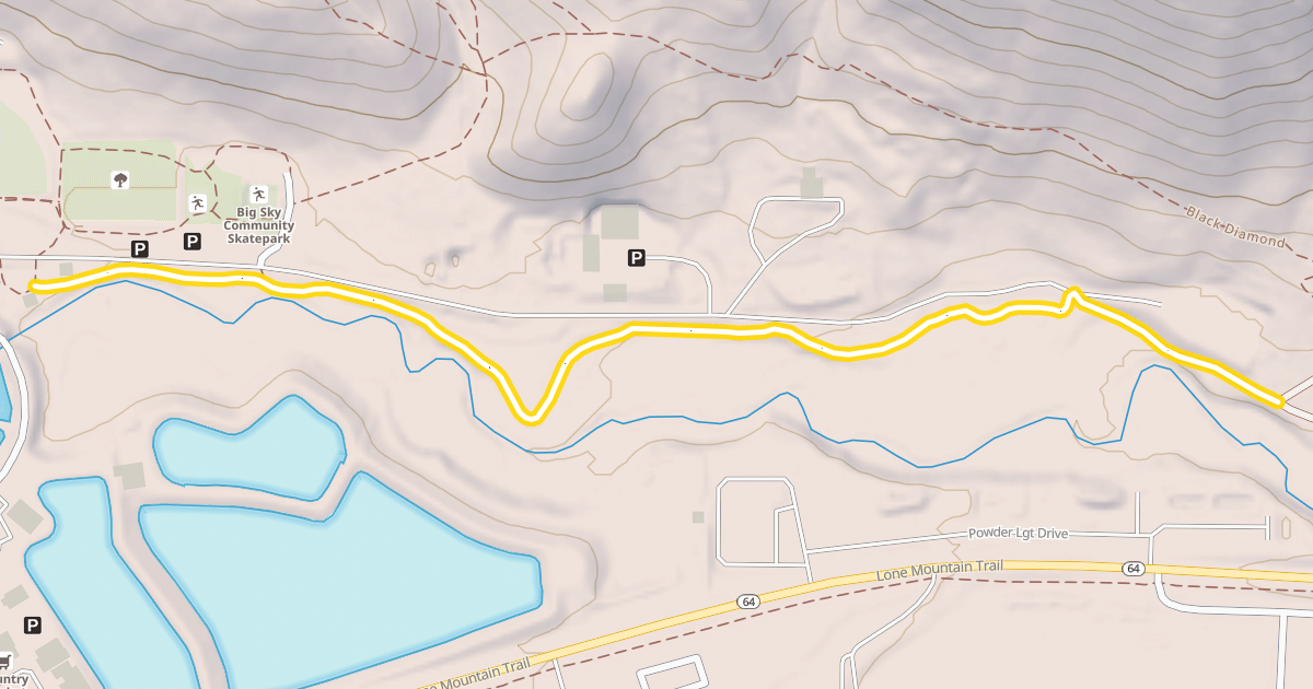 Map preview of Little Willow Way