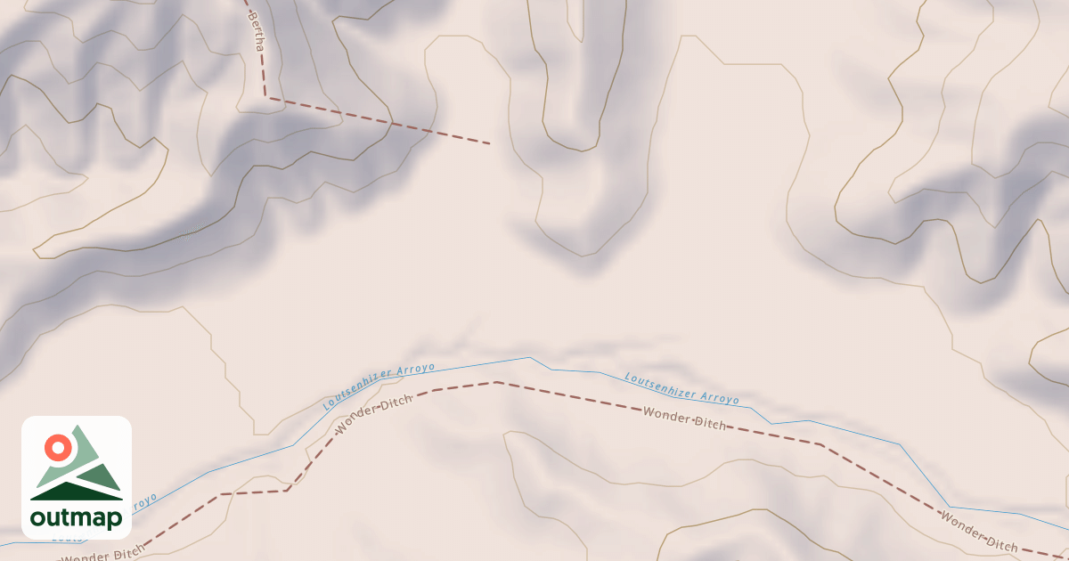 Map of USGS National Digital Trails 28681f28-e440-4e84-817d-4f735f063597