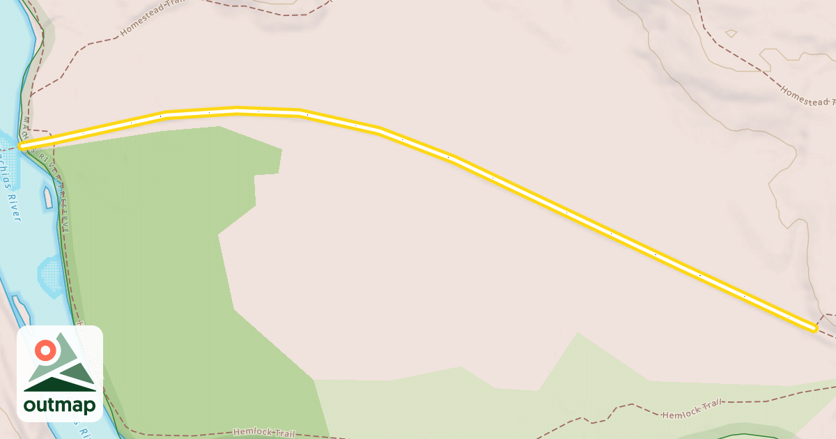 Map of Down East Sunrise Trail