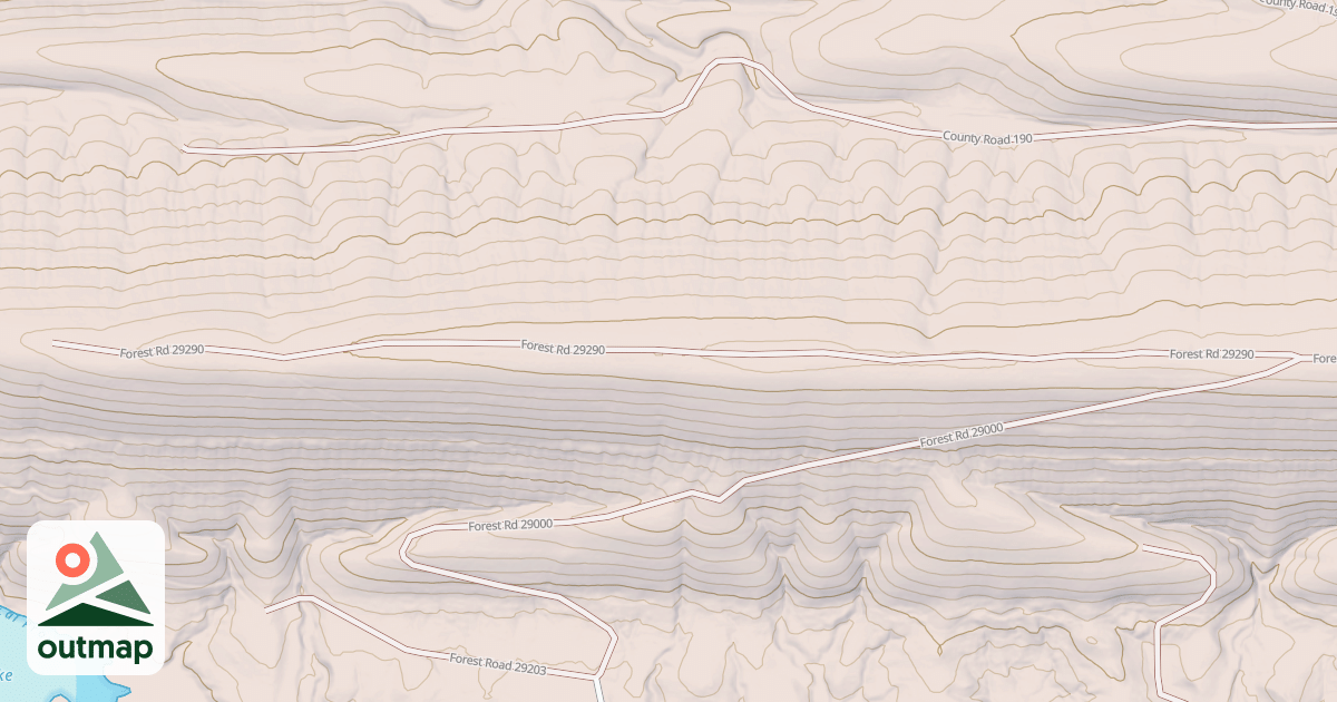 Map of USFS National Forest System Roads {18A49E95-01DD-417E-AB95-443C4880DCE4}