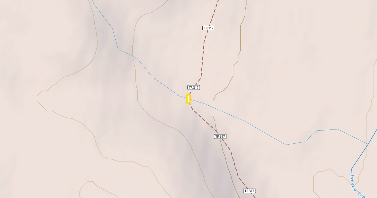 Map preview of Resurrection Pass Trail