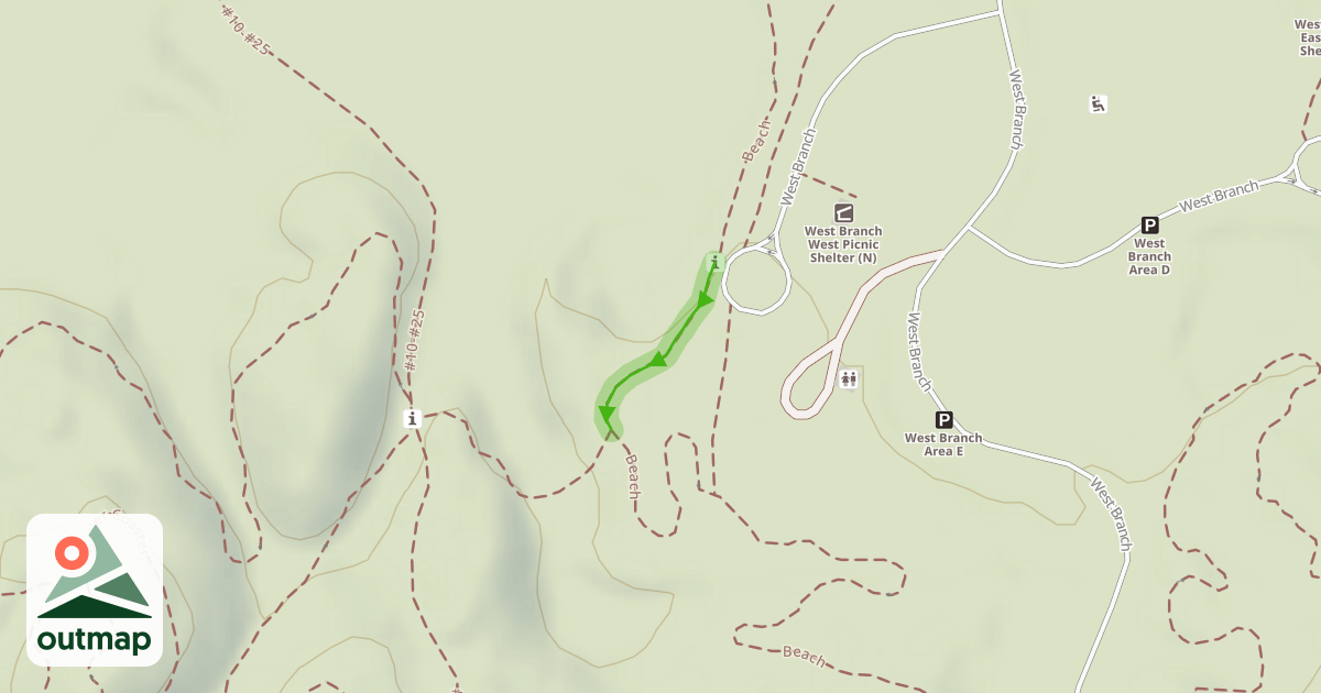Map of Beach