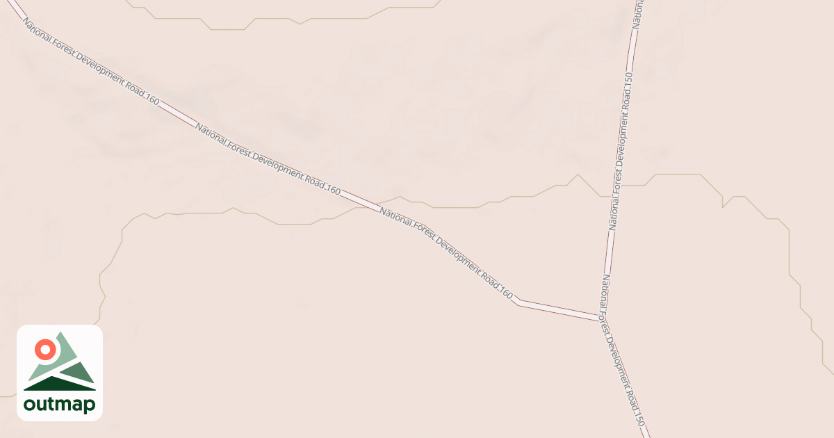 Map of USFS Motor Vehicle Use Map Roads {6EAD05B6-511B-4797-ACD9-69E8E2D4265A}