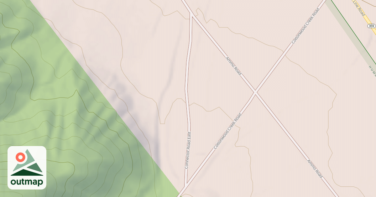 Map of CONNECTOR ROAD E
