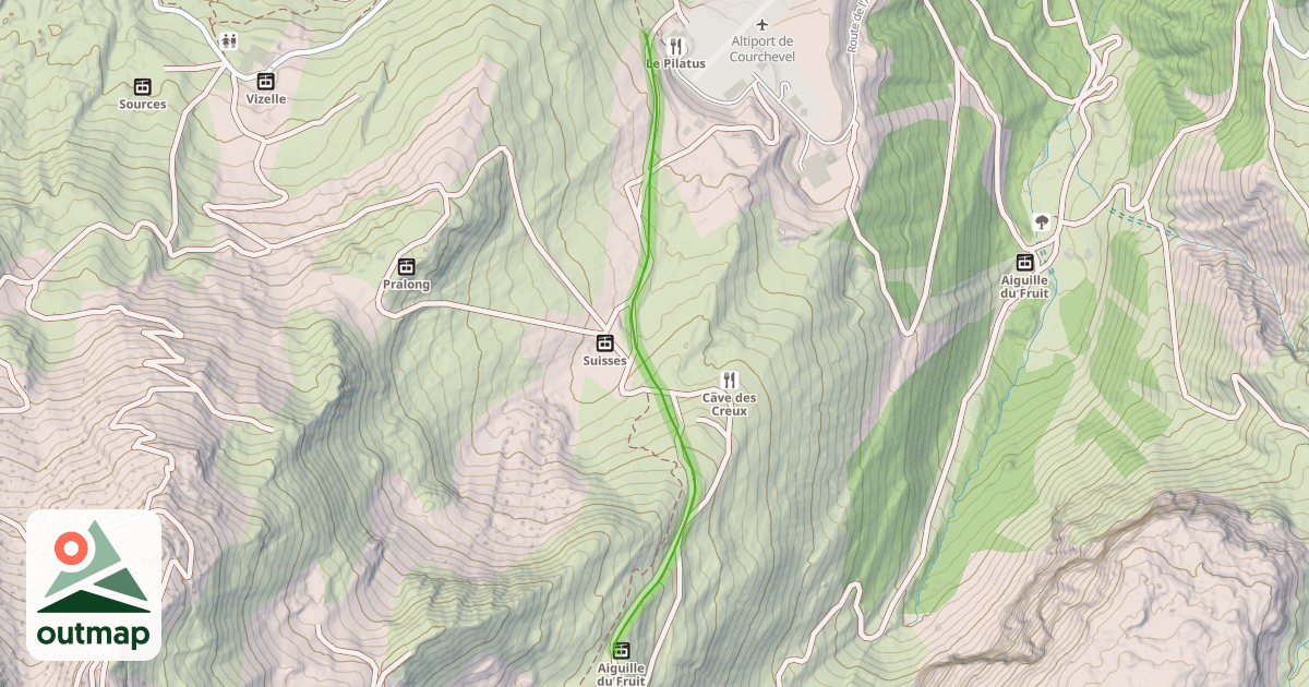 Map of Altiport