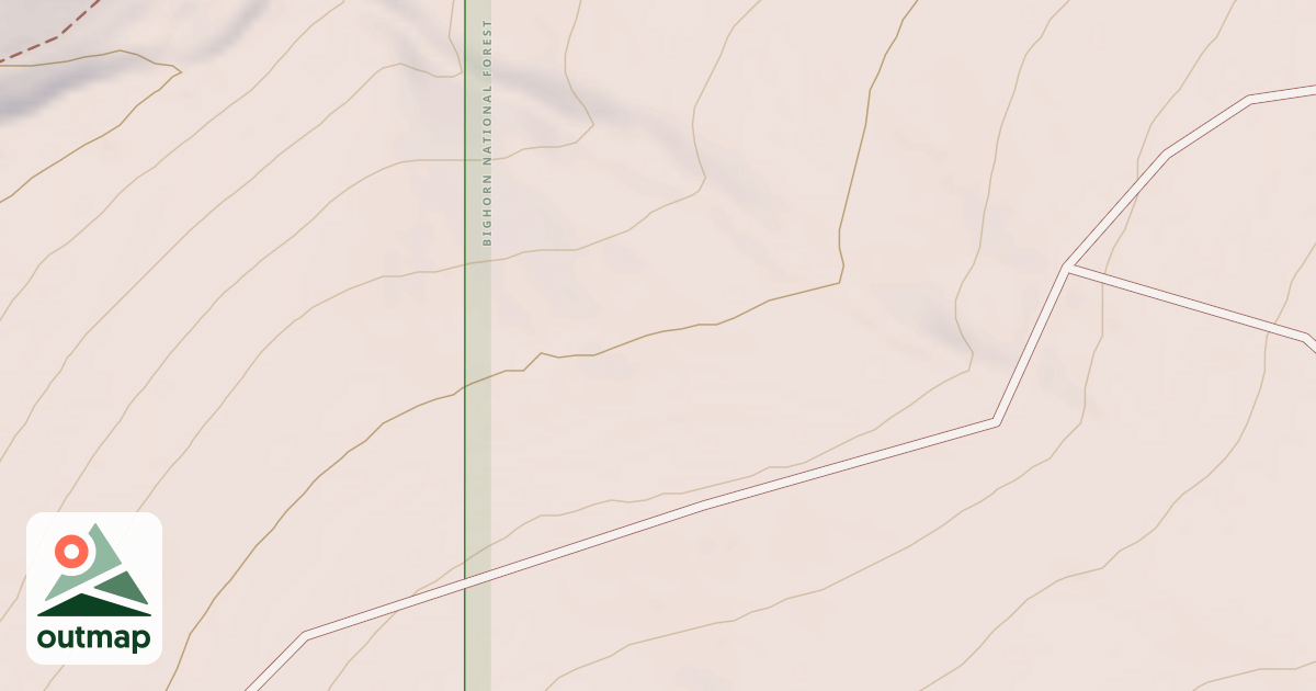Map of JAKES CABIN