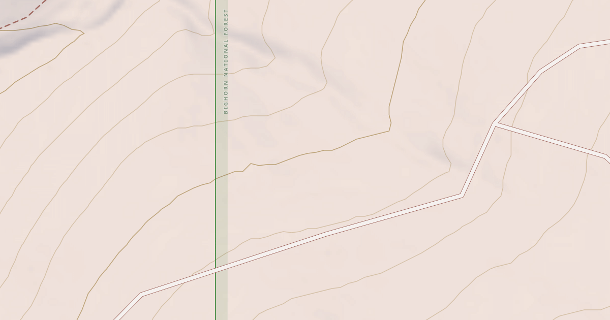 Map preview of JAKES CABIN