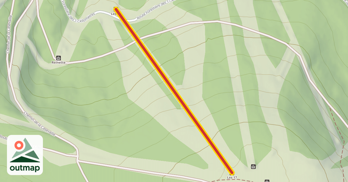 Map of Les 17
