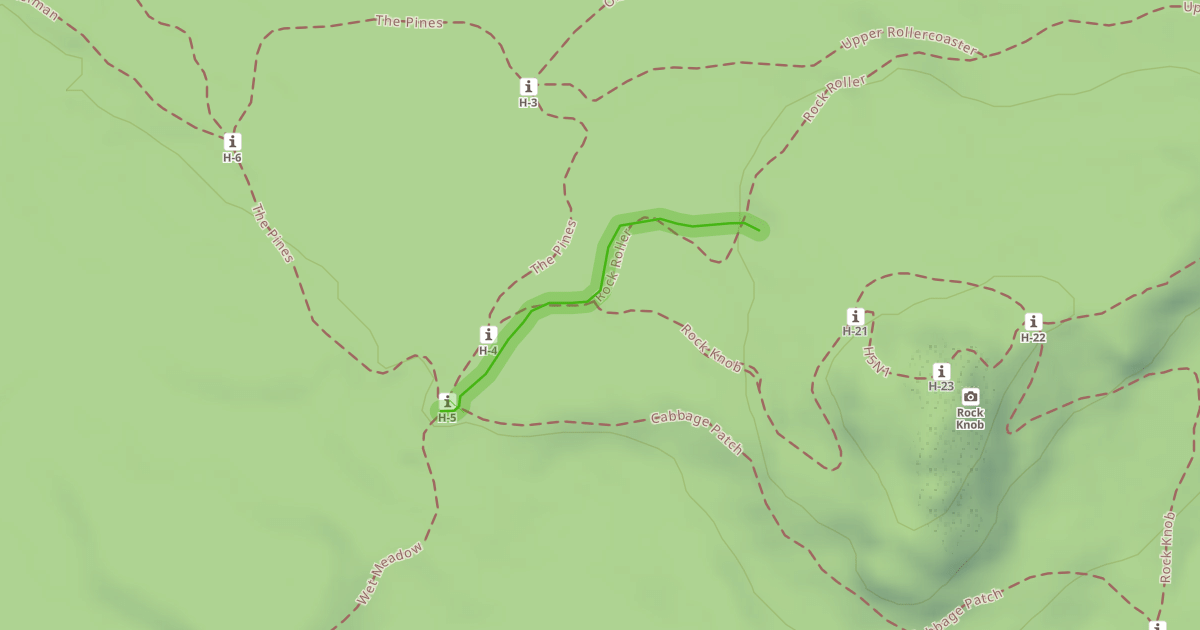 Map preview of Tunnel Trail