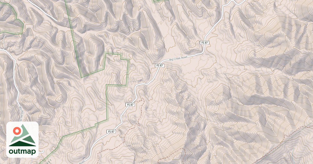 Map of FLATWOODS