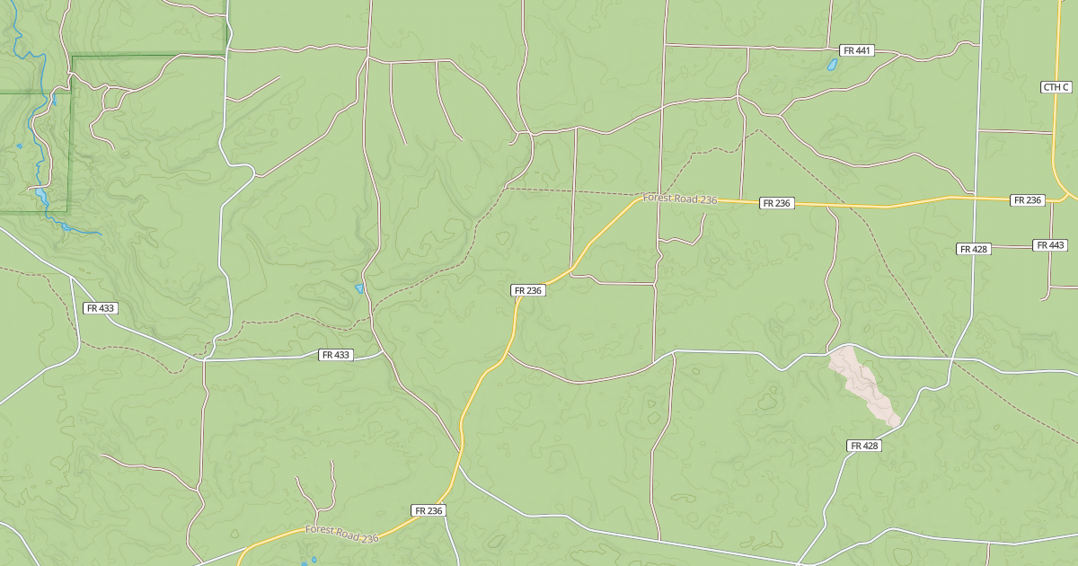 Map preview of FR 433A