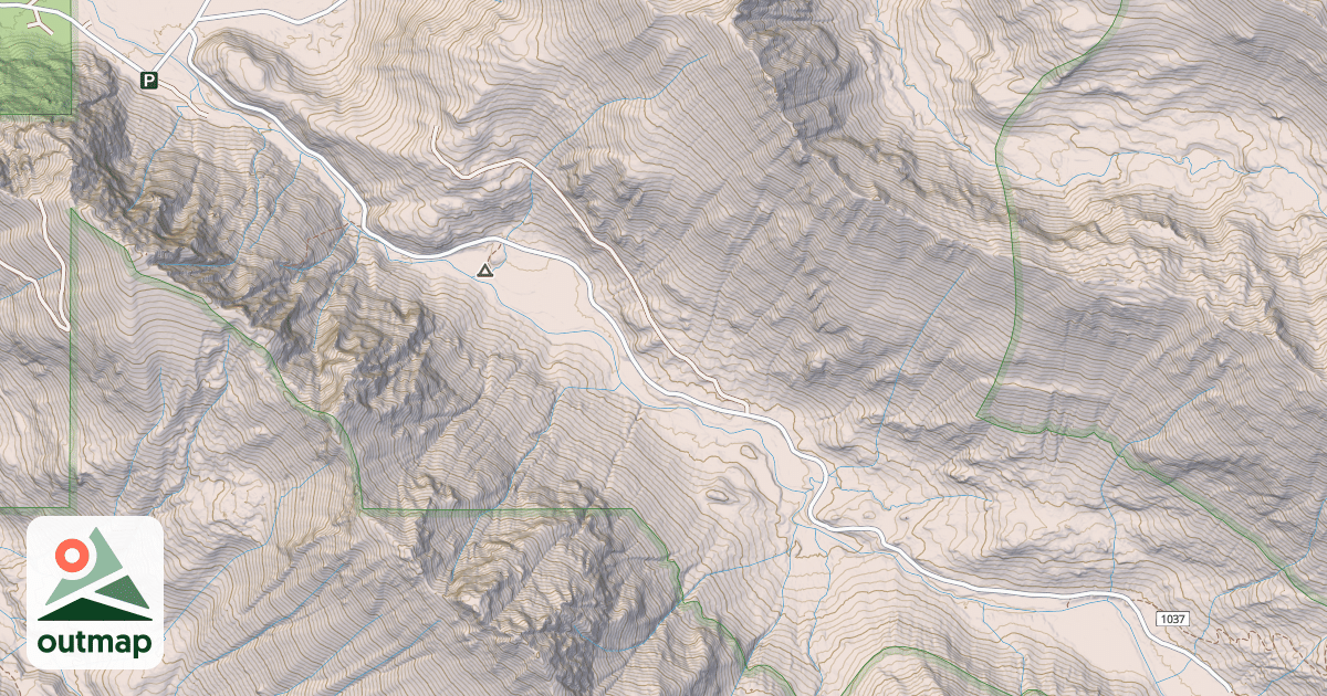Map of CO. RD.