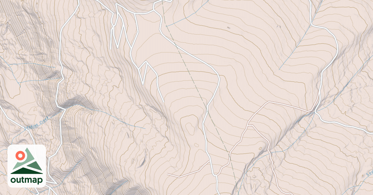 Map of ELLIOT RIDGE ROAD