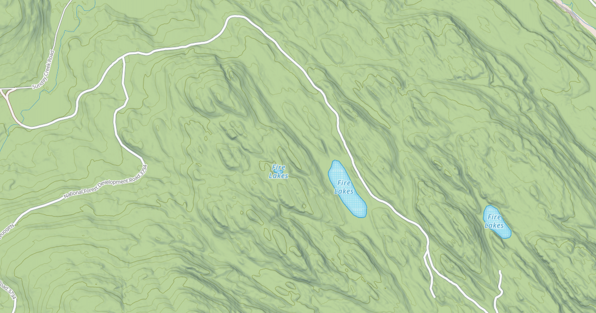 Map preview of FIRE LAKE