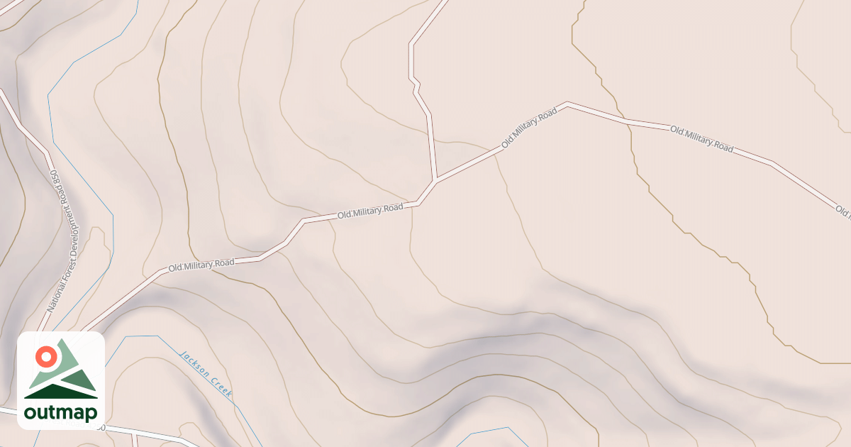 Map of USFS Motor Vehicle Use Map Roads {78DF4AB8-47F2-4EE6-9220-F80FF81A3F8D}